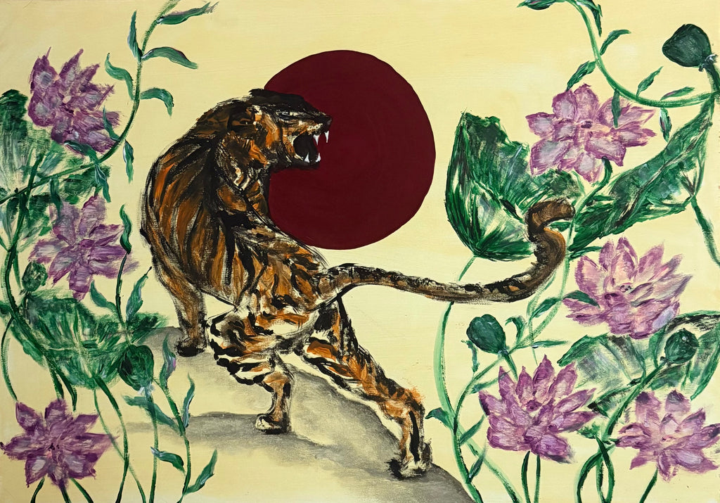 “Rawr” original painting