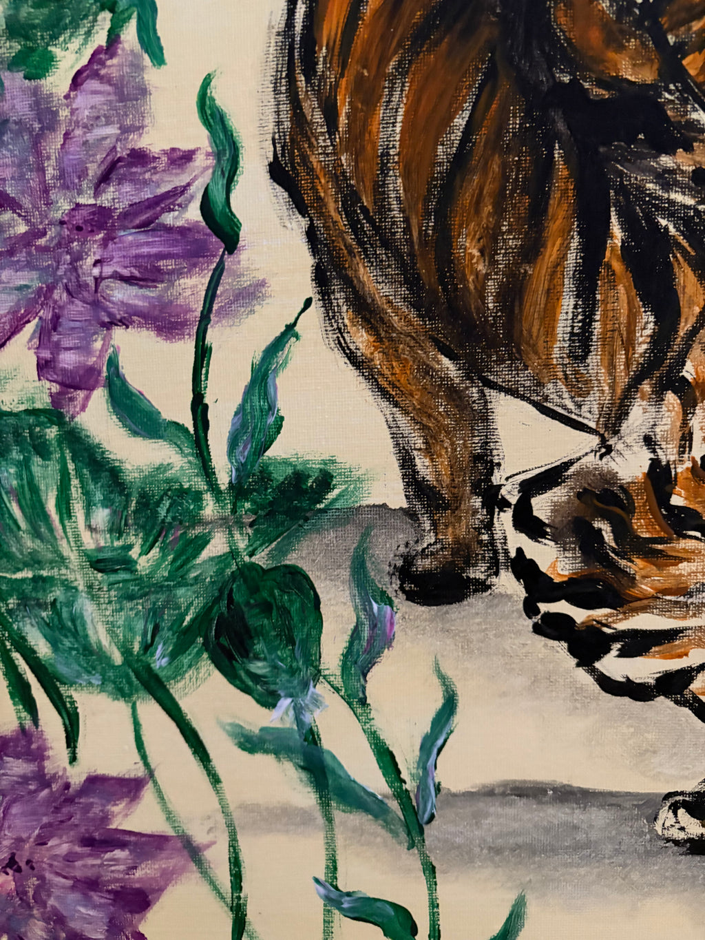 “Rawr” original painting