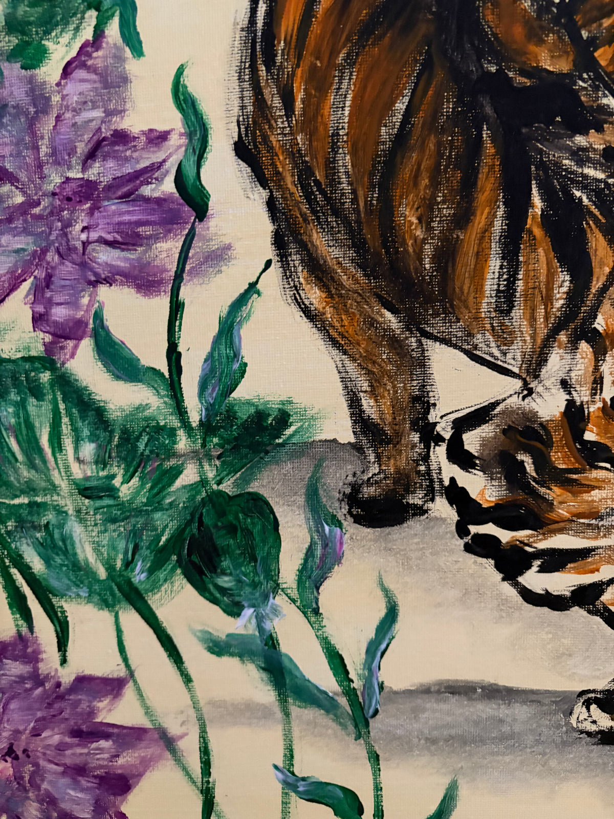 “Rawr” original painting