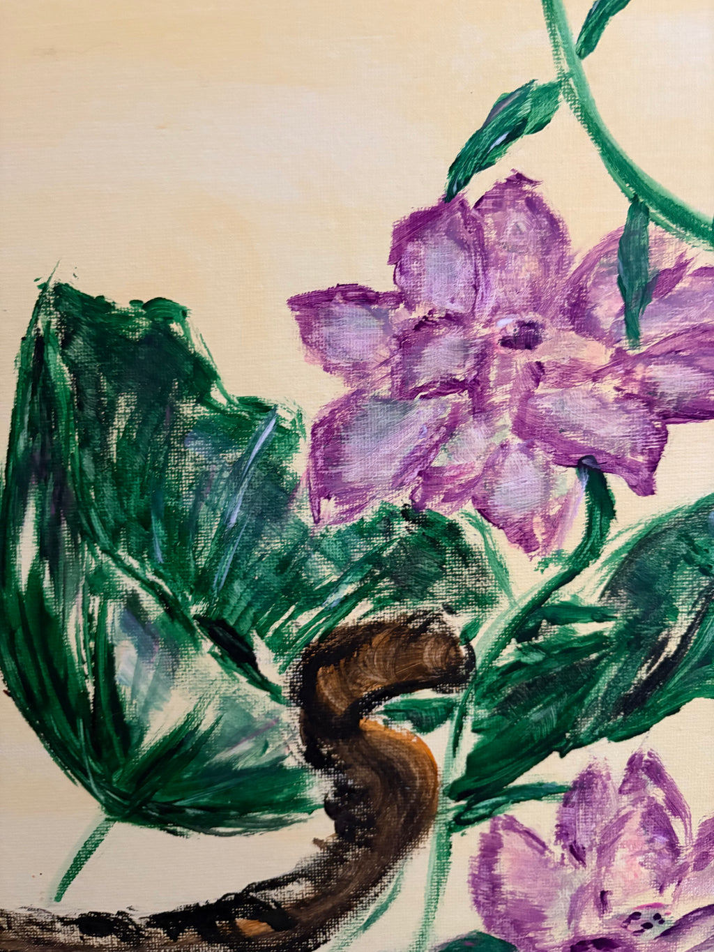 “Rawr” original painting