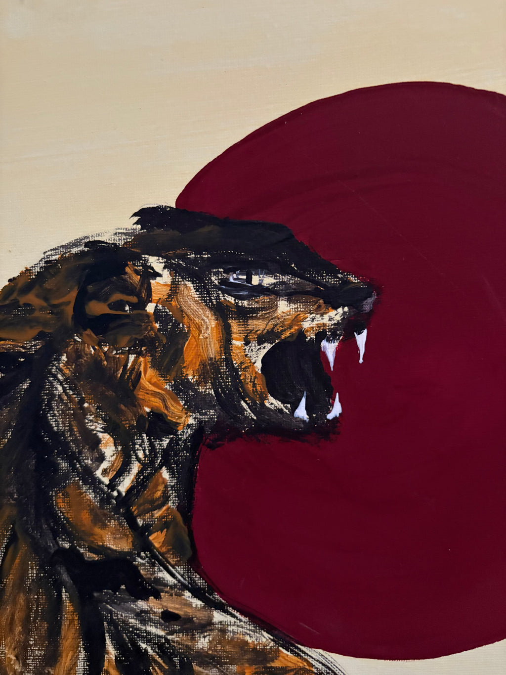 “Rawr” original painting