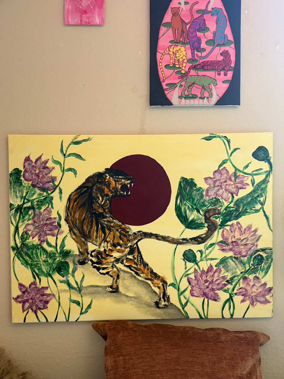 “Rawr” original painting
