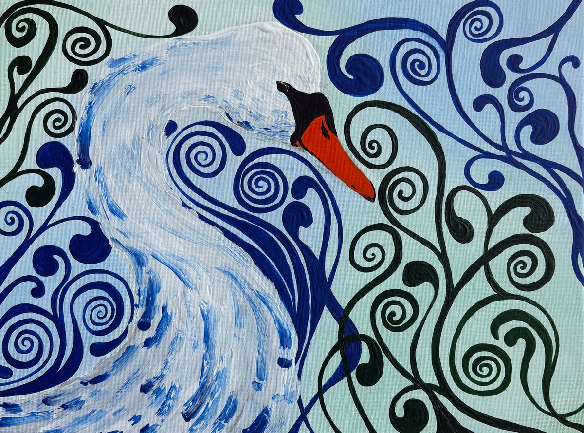 Artsy Swan
